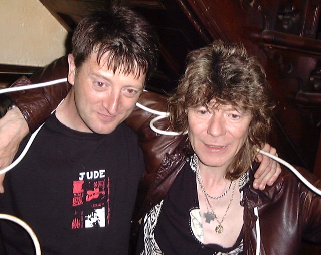 With Kenny in 2000