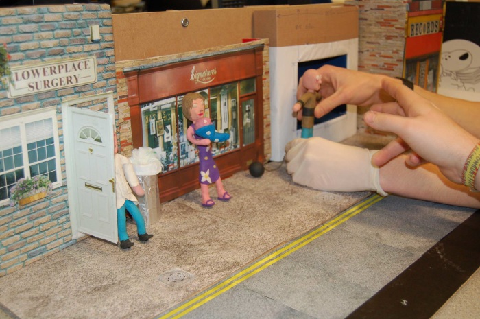 Working on animations for PDT at Cornwall